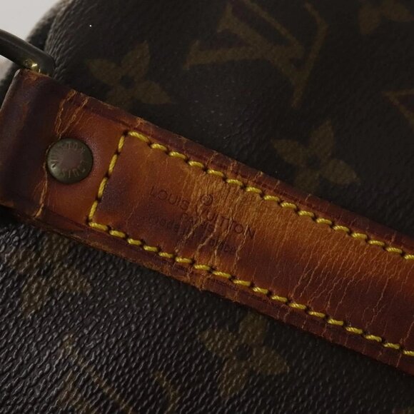 LOUIS VUITTON Monogram Keepall Bandouliere 45 Boston Bag M41418 LV Auth 131247 - Picture 11 of 16